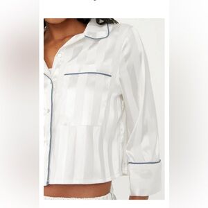 Free People Pajama Party Top - Ivory
